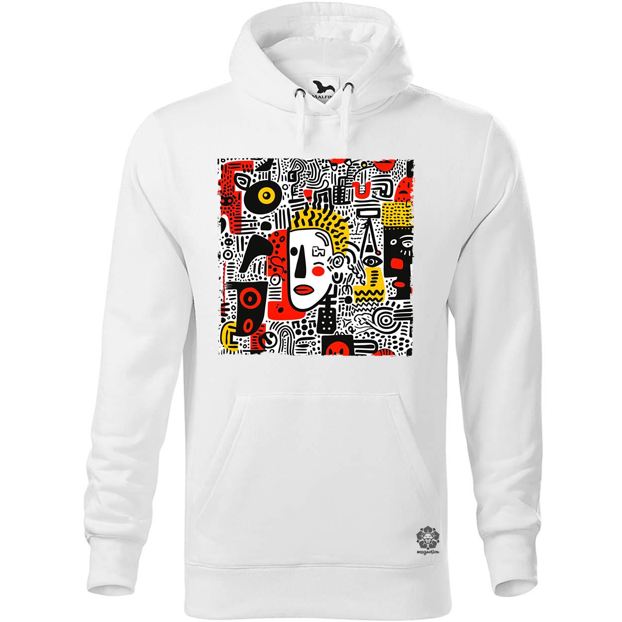 Graffiti vonalak v3 egyedi  pulóver 