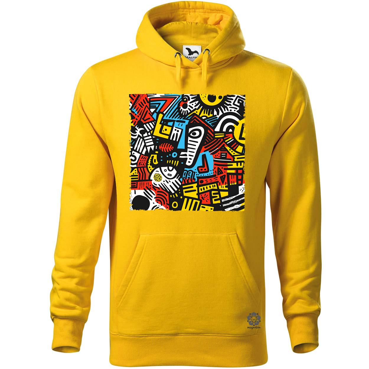 Graffiti vonalak v4 egyedi  pulóver 