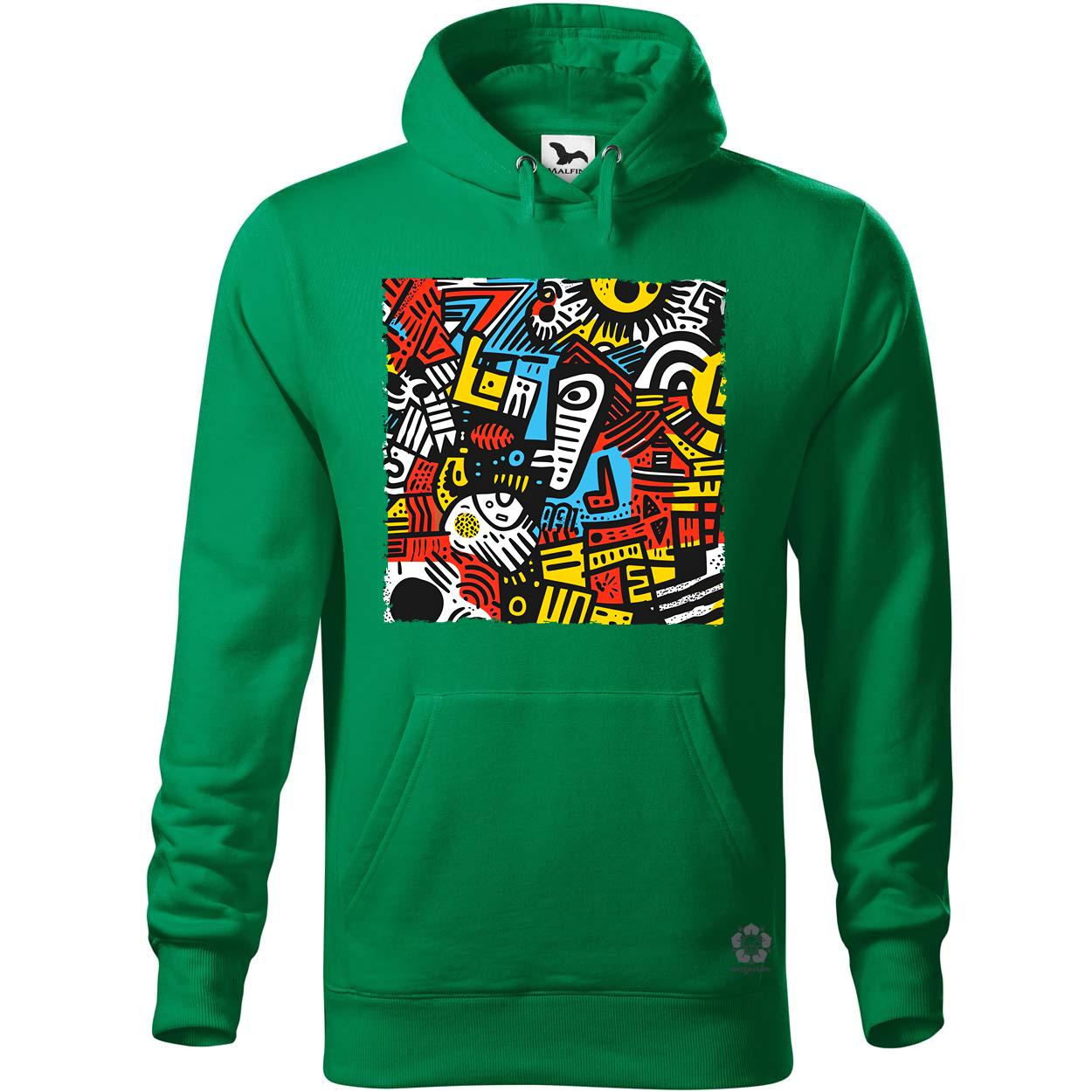 Graffiti vonalak v4 egyedi  pulóver 