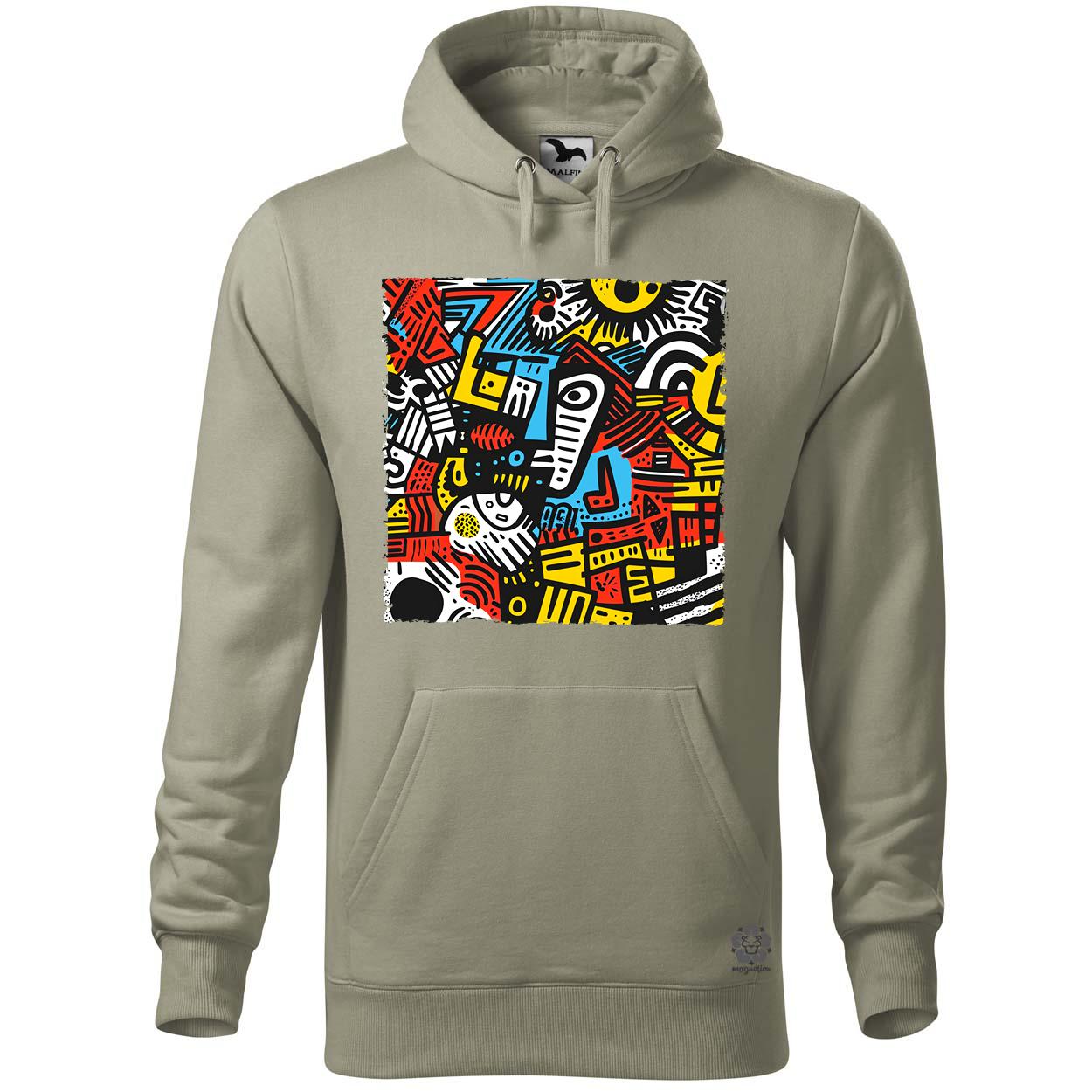 Graffiti vonalak v4 egyedi  pulóver 