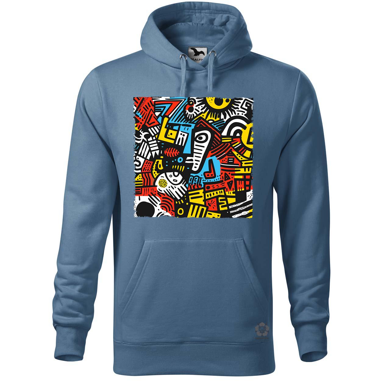 Graffiti vonalak v4 egyedi  pulóver 