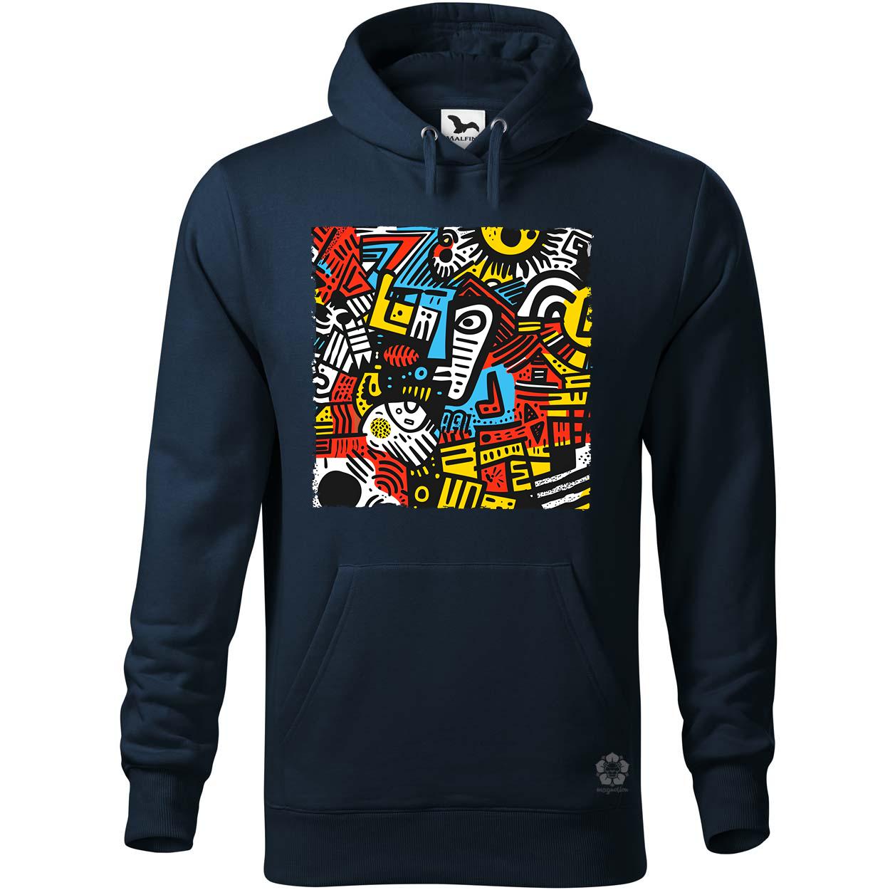 Graffiti vonalak v4 egyedi  pulóver 