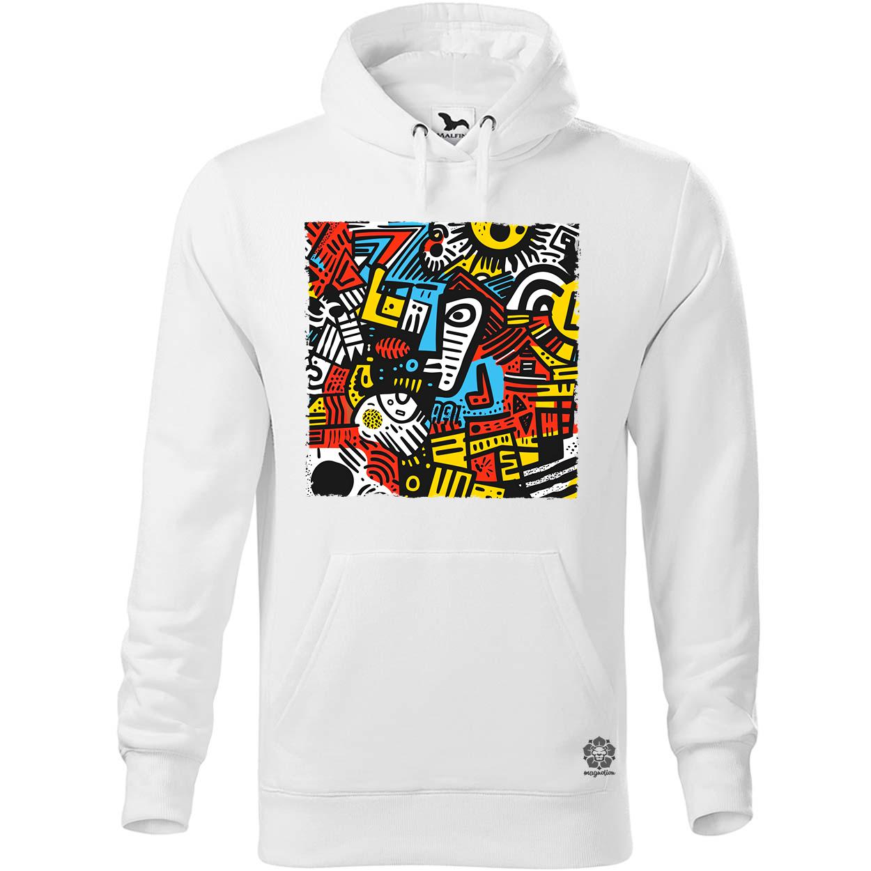 Graffiti vonalak v4 egyedi  pulóver 