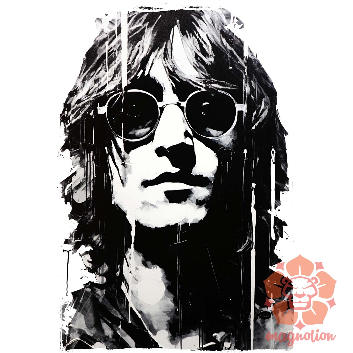 John Lennon portré v1 egyedi  pulóver 