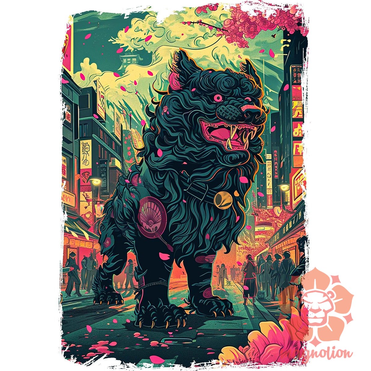 Komainu v2 egyedi  pulóver 