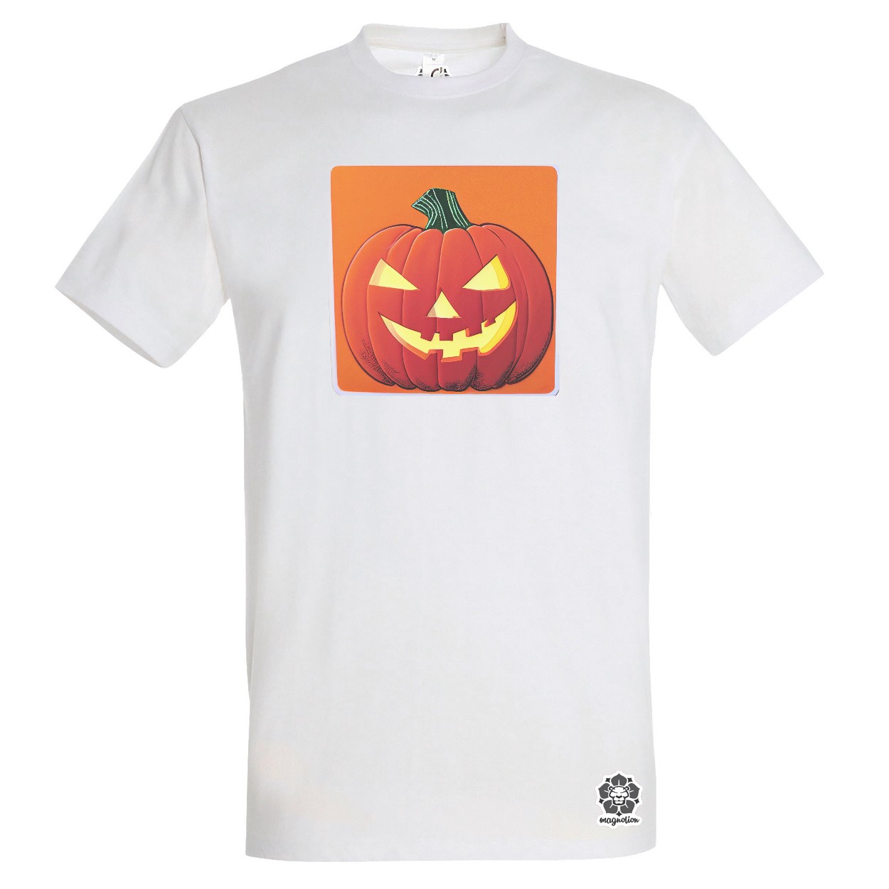 Halloween sütőtök matrica v1 egyedi póló 