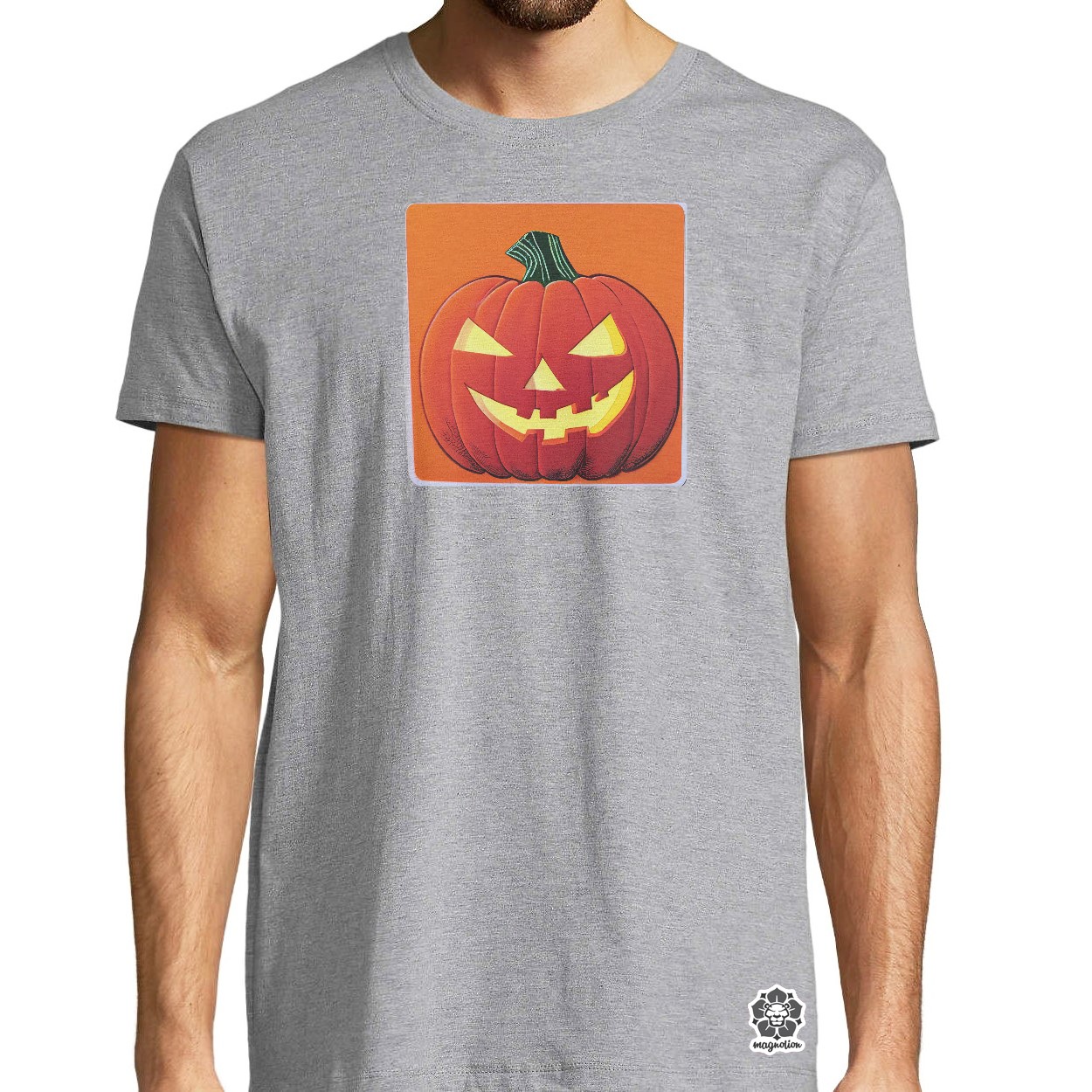 Halloween sütőtök matrica v1 egyedi póló 