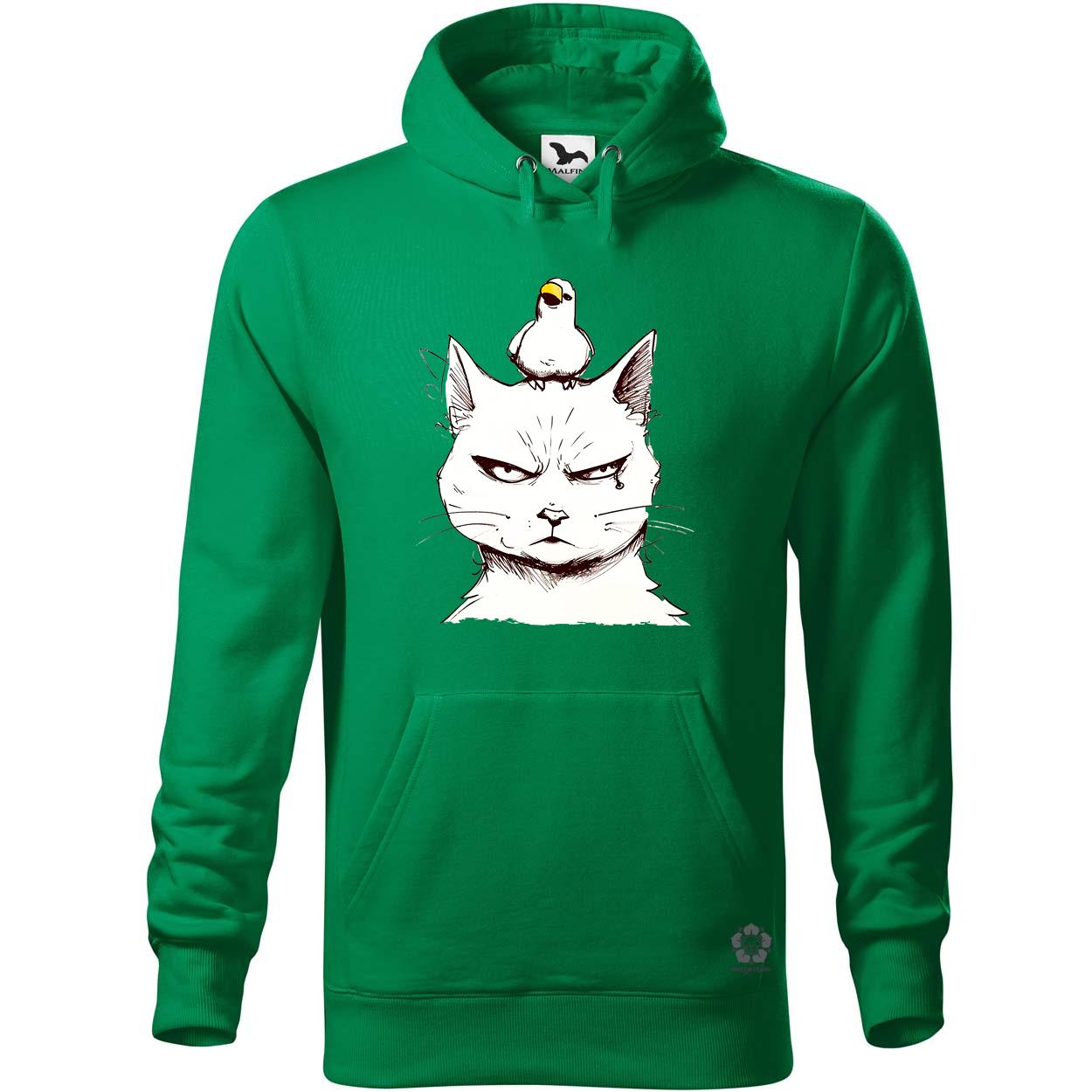 Mérges cica és kacsája v2 egyedi  pulóver 