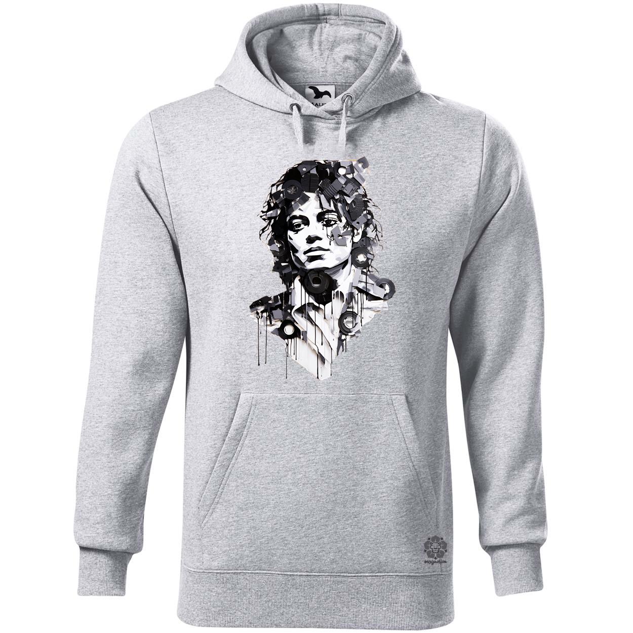 Michael Jackson portré v3 egyedi  pulóver 