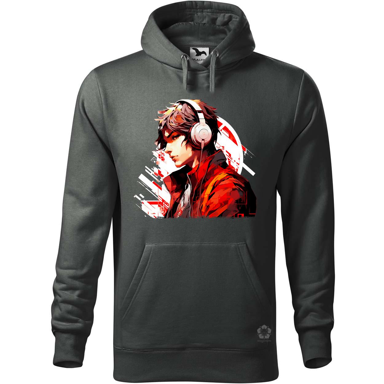 Minimalista Cyberpunk srác v1 egyedi  pulóver 