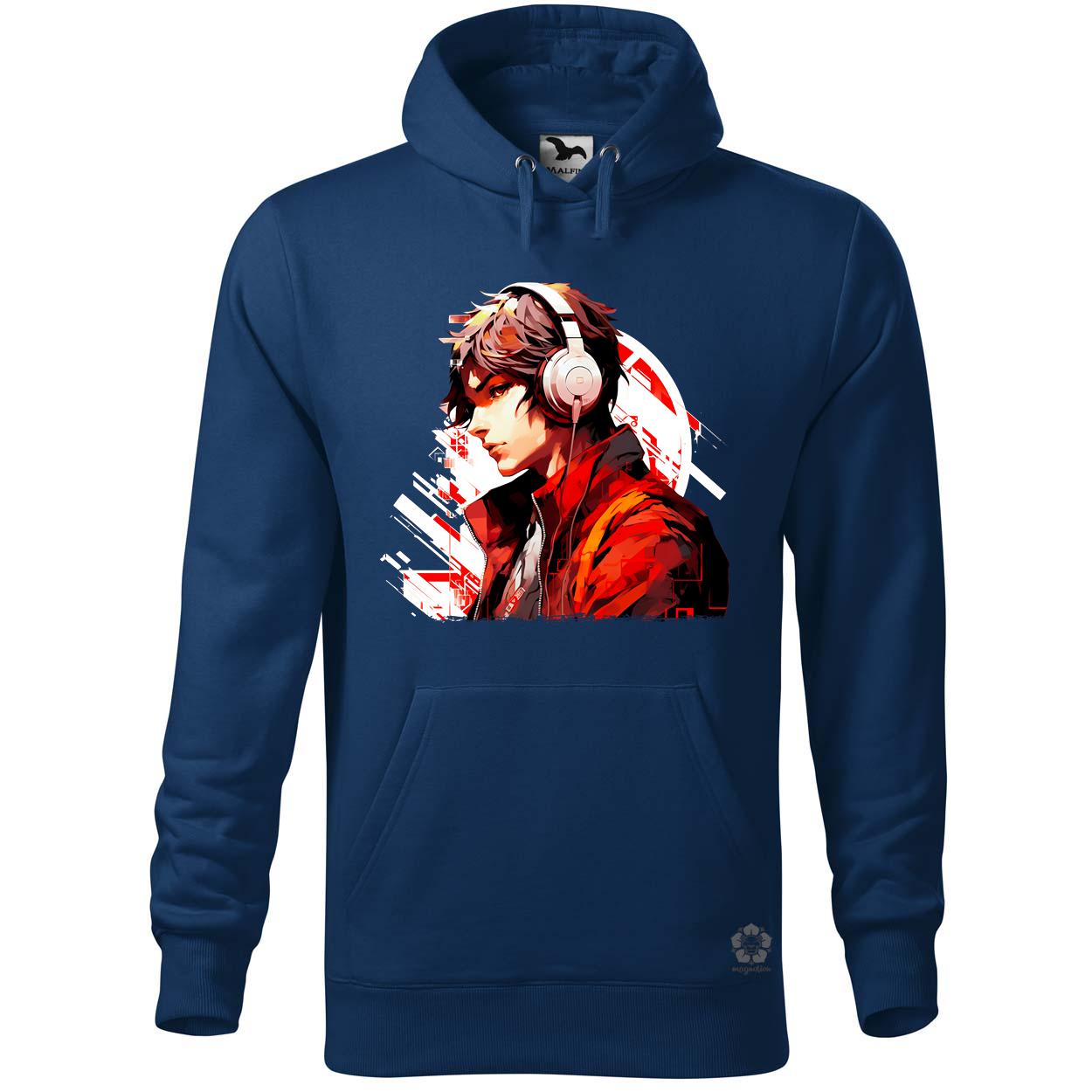Minimalista Cyberpunk srác v1 egyedi  pulóver 