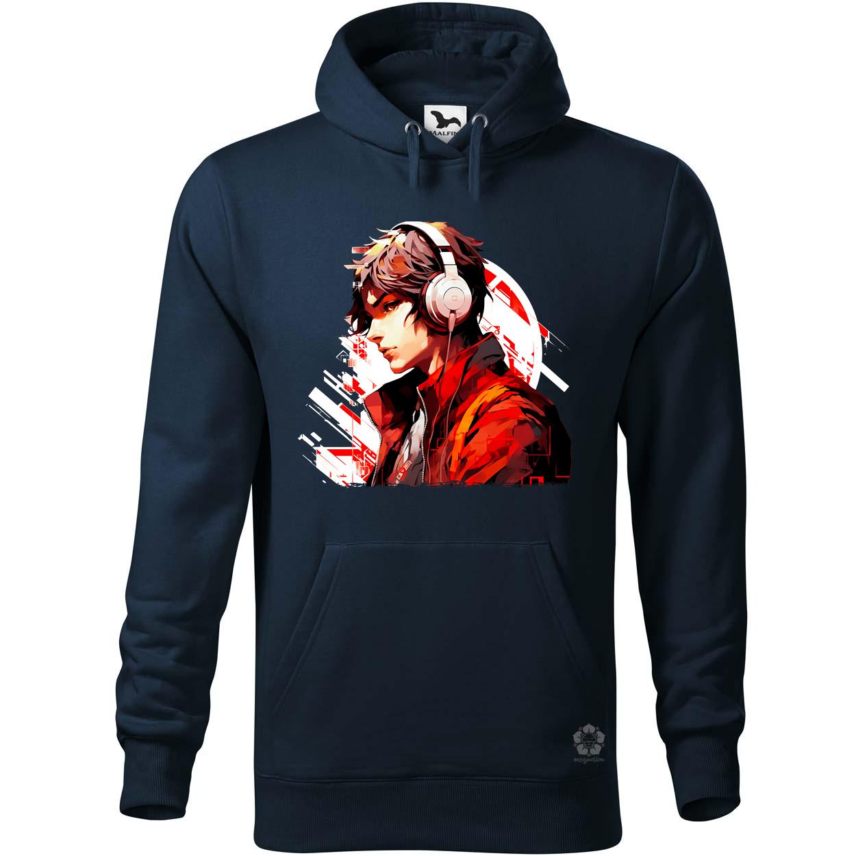 Minimalista Cyberpunk srác v1 egyedi  pulóver 