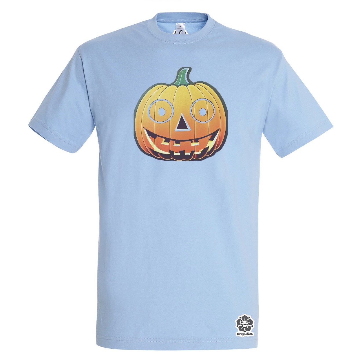 Halloween sütőtök matrica v2 egyedi póló 