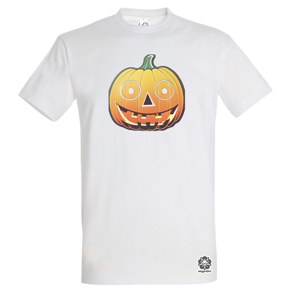 Halloween sütőtök matrica v2 egyedi póló 