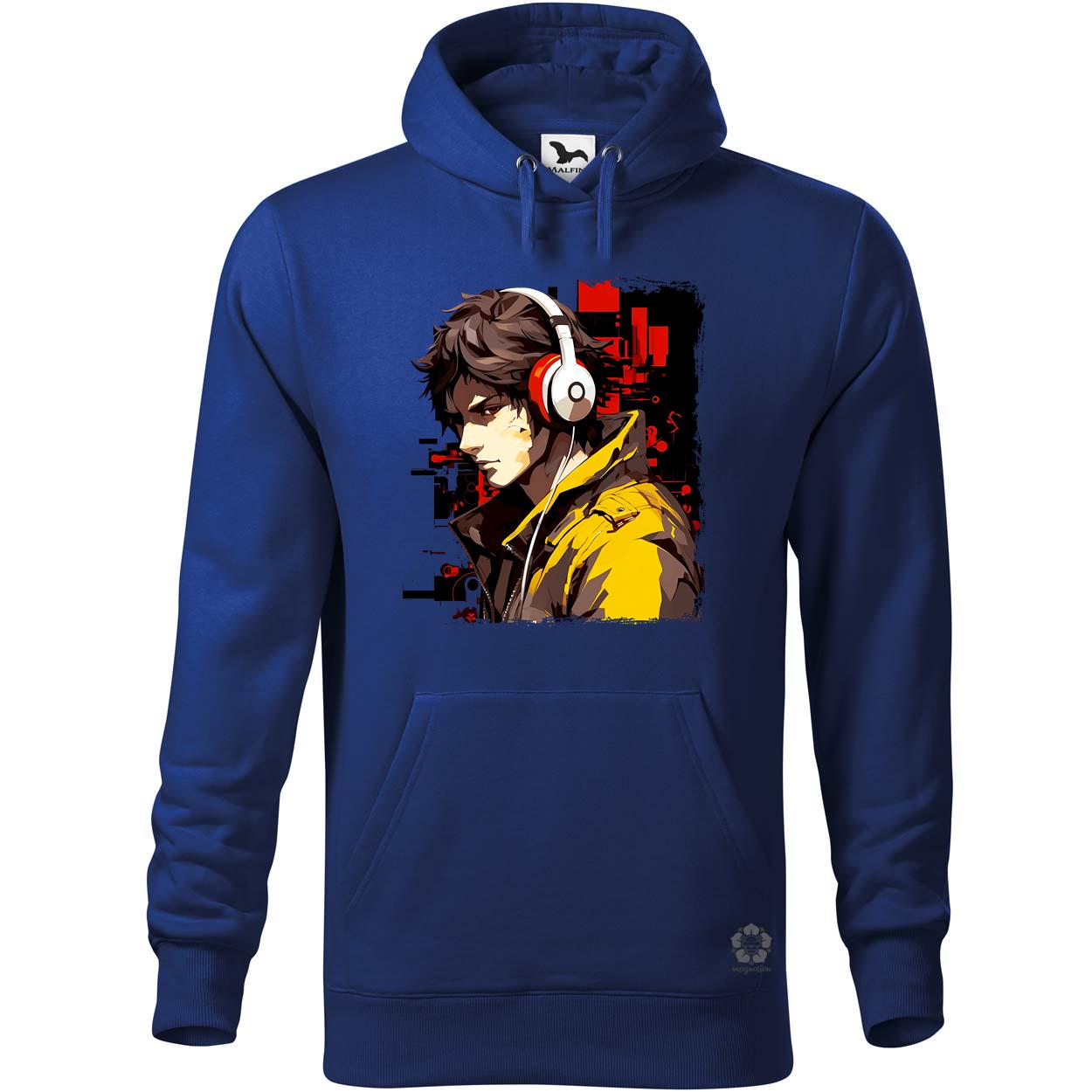 Minimalista Cyberpunk srác v3 egyedi  pulóver 