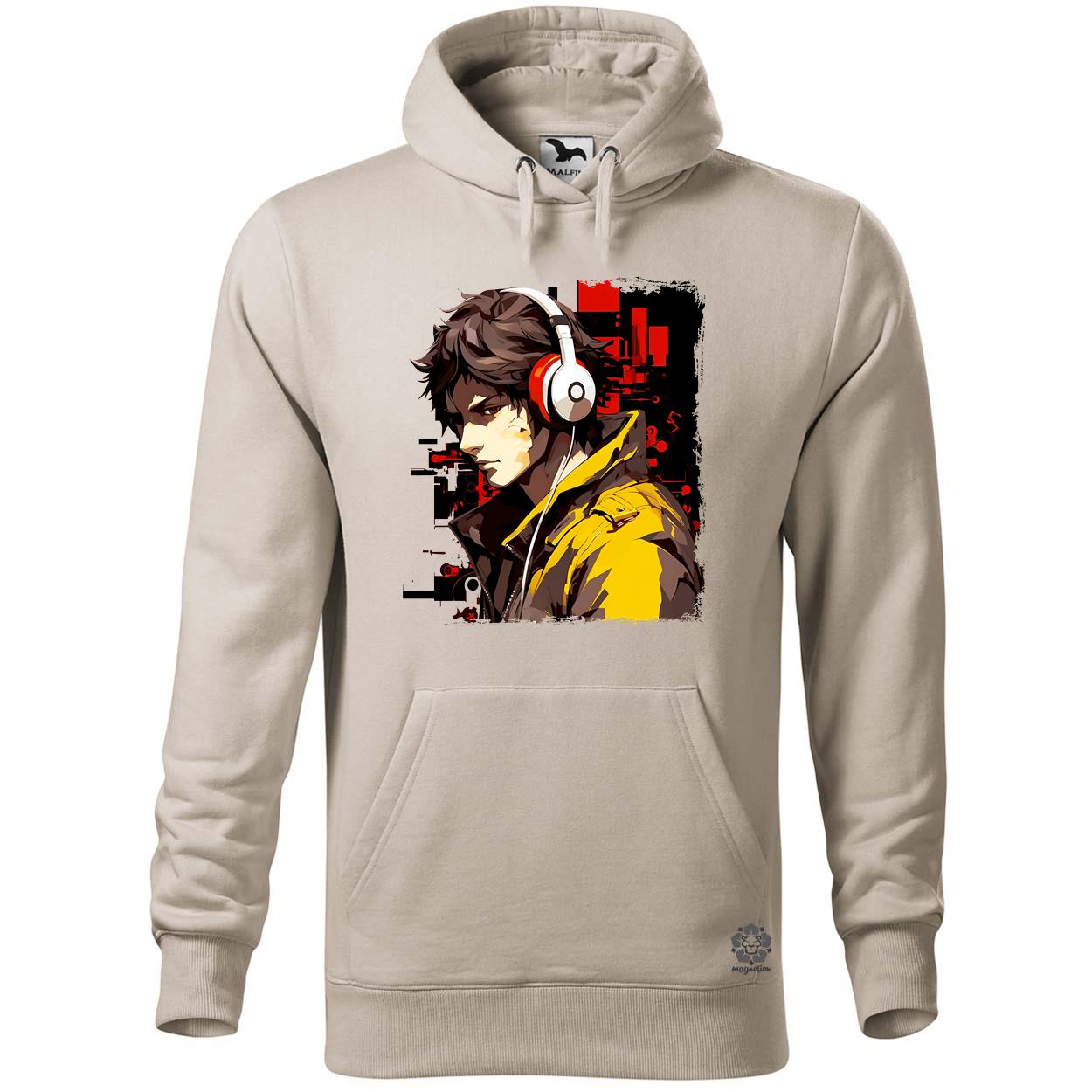 Minimalista Cyberpunk srác v3 egyedi  pulóver 