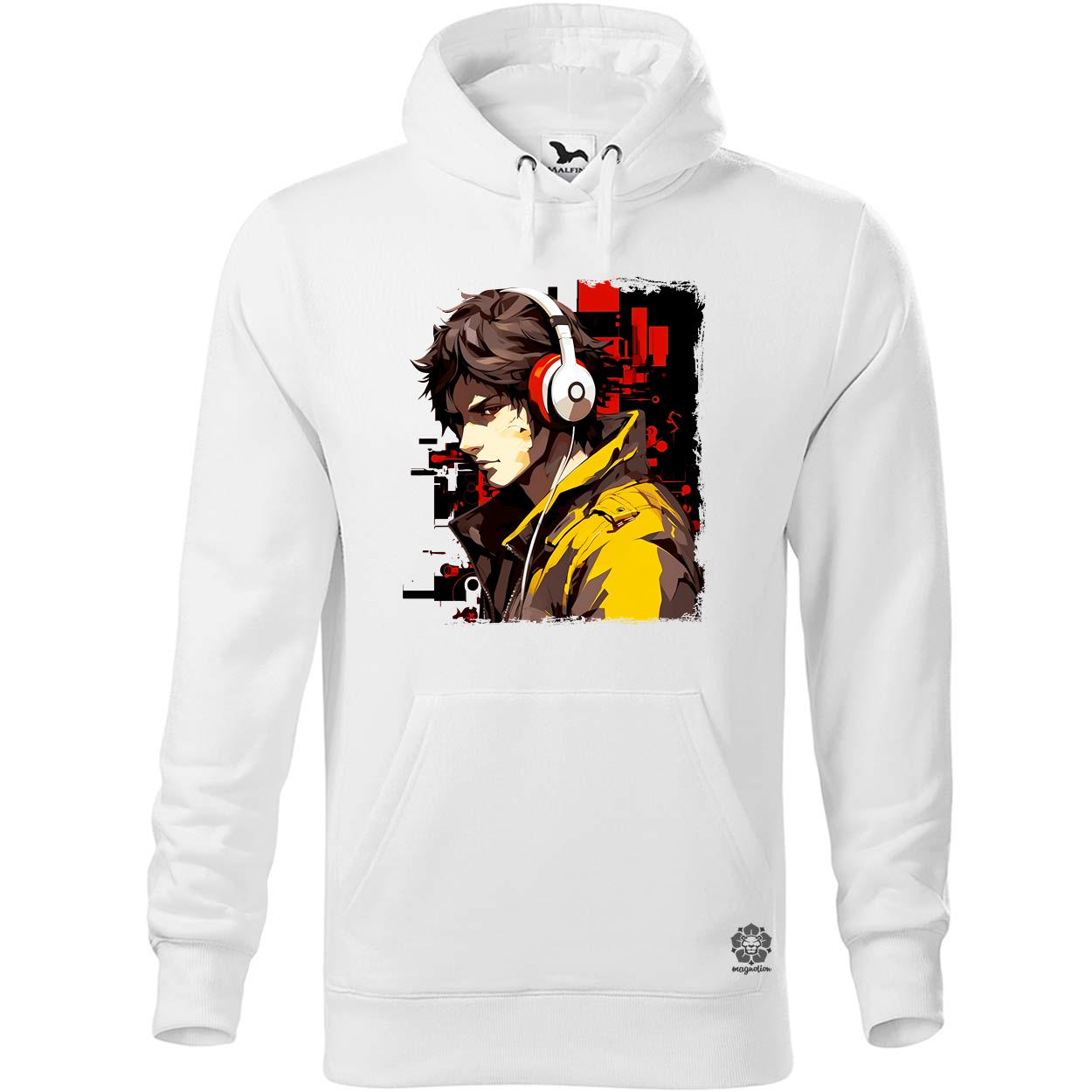 Minimalista Cyberpunk srác v3 egyedi  pulóver 