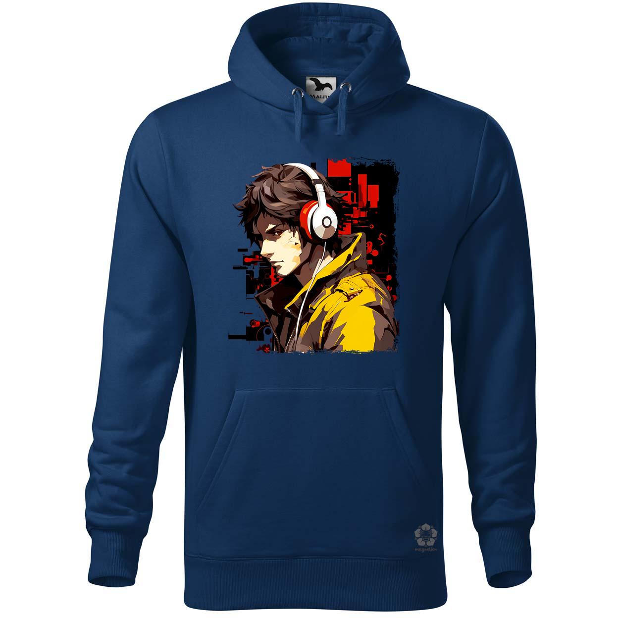 Minimalista Cyberpunk srác v3 egyedi  pulóver 