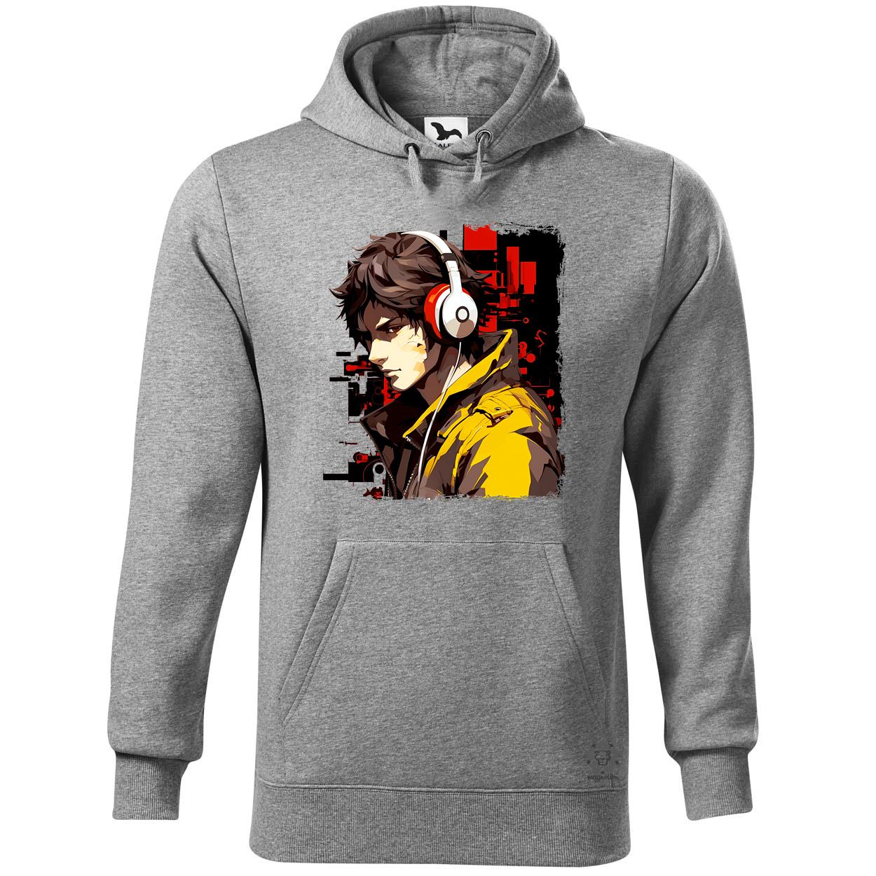 Minimalista Cyberpunk srác v3 egyedi  pulóver 