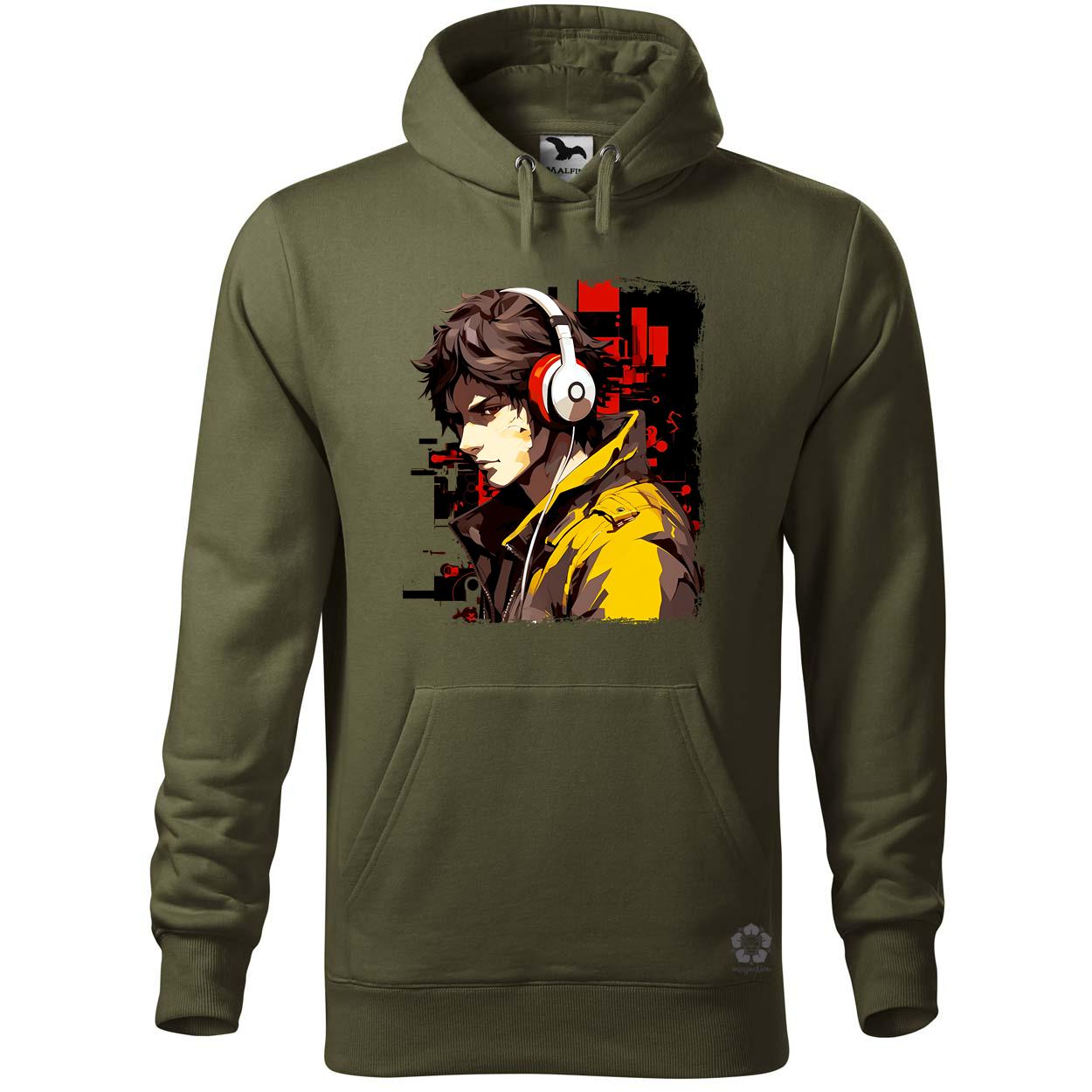 Minimalista Cyberpunk srác v3 egyedi  pulóver 