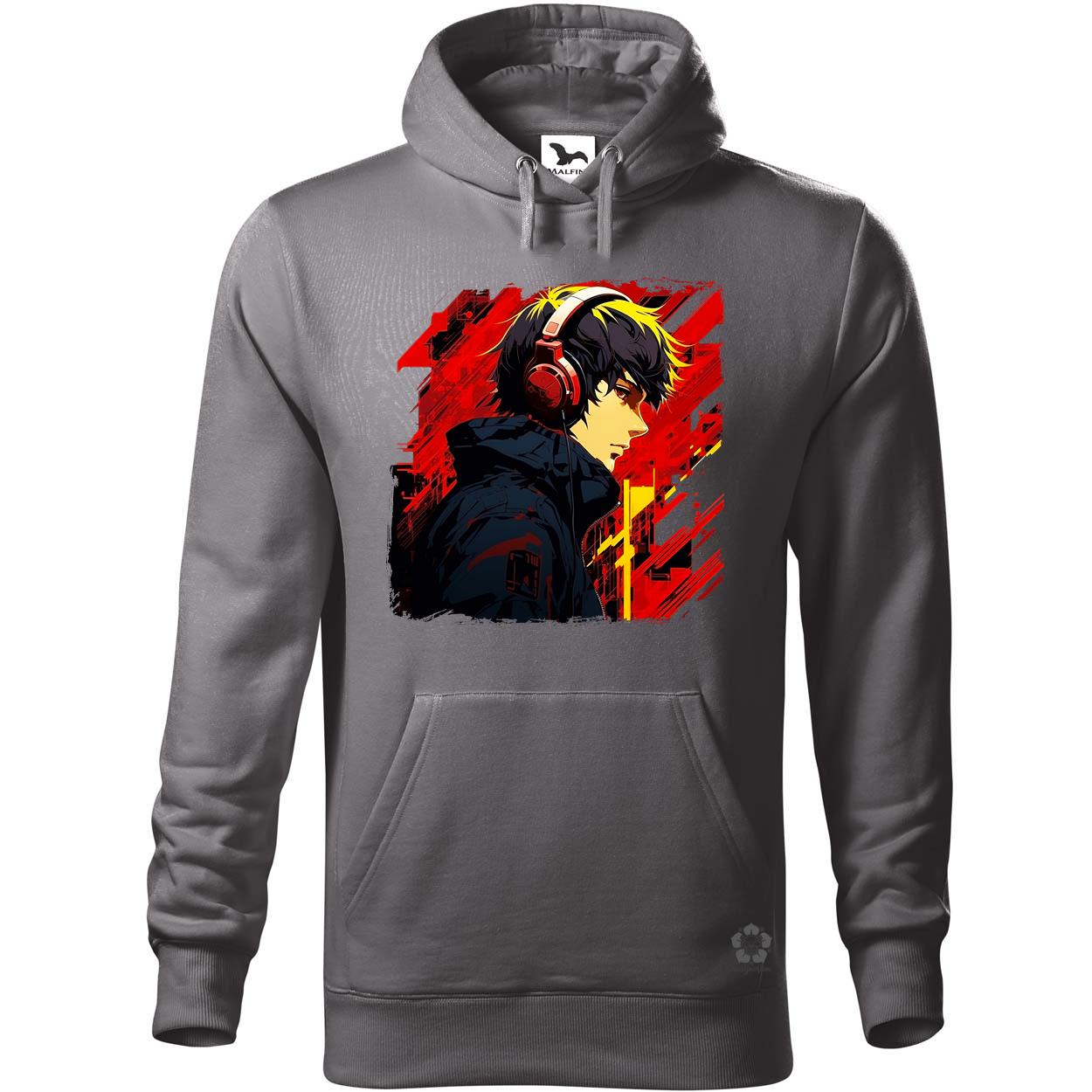 Minimalista Cyberpunk srác v4 egyedi  pulóver 