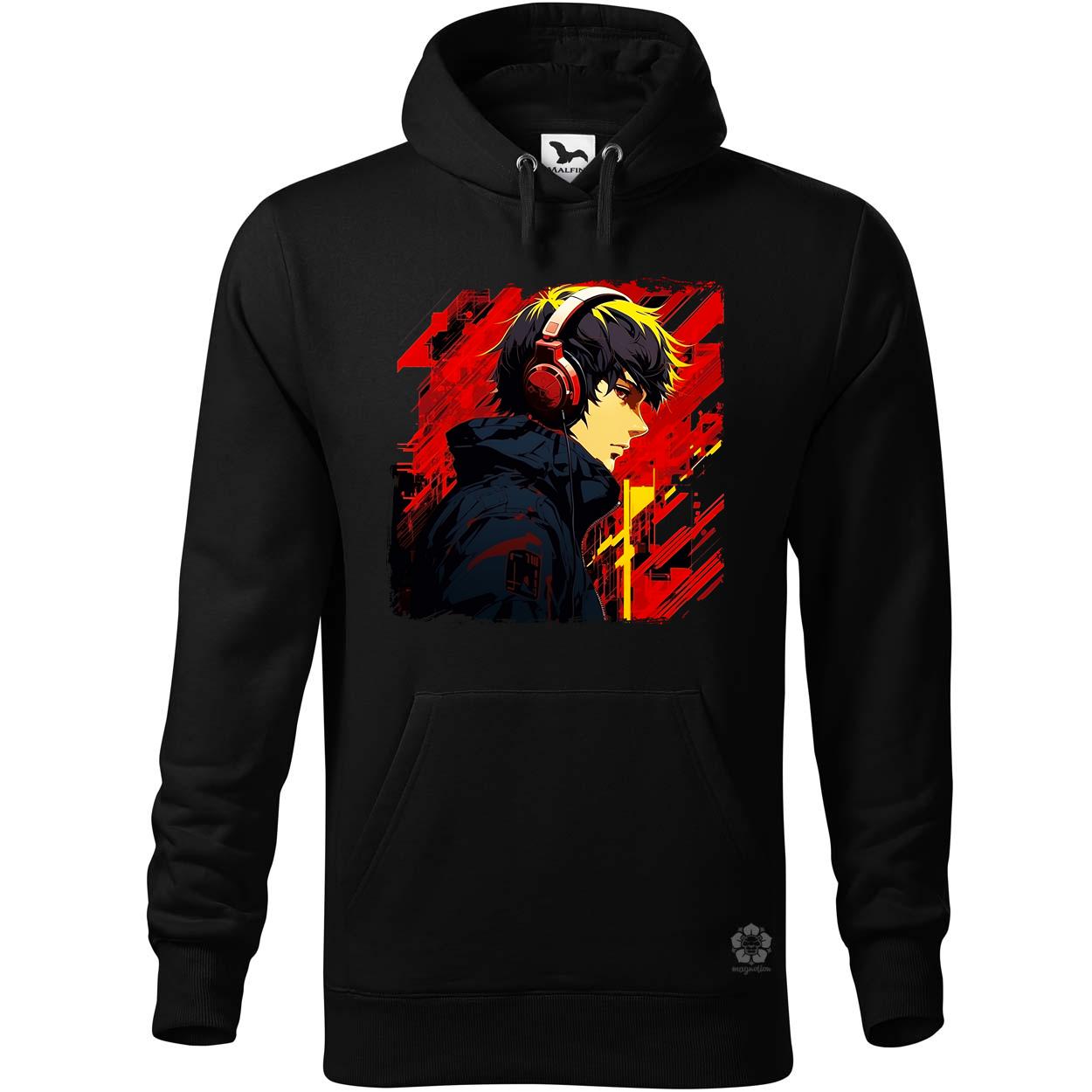 Minimalista Cyberpunk srác v4 egyedi  pulóver 
