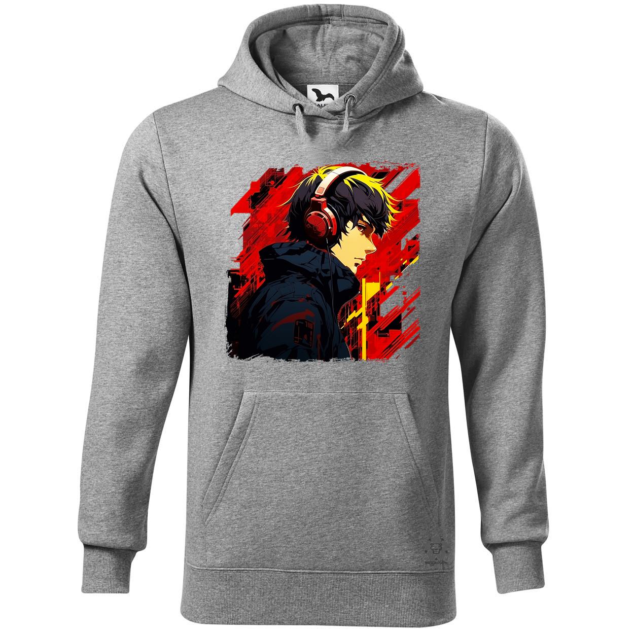 Minimalista Cyberpunk srác v4 egyedi  pulóver 