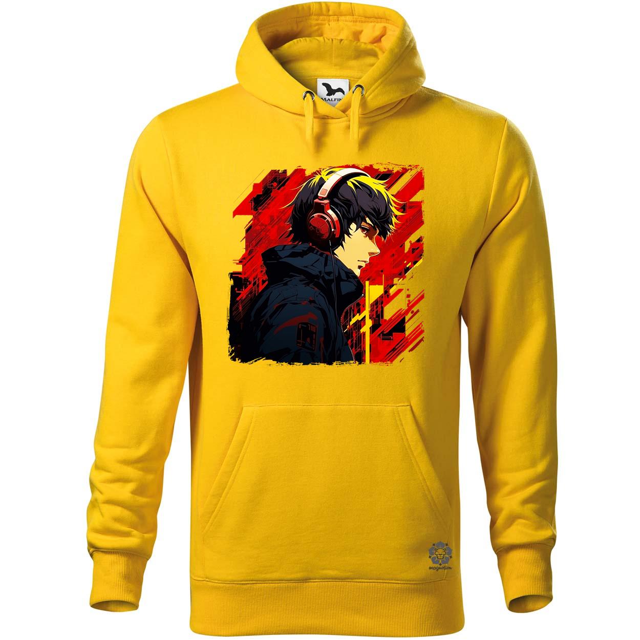 Minimalista Cyberpunk srác v4 egyedi  pulóver 