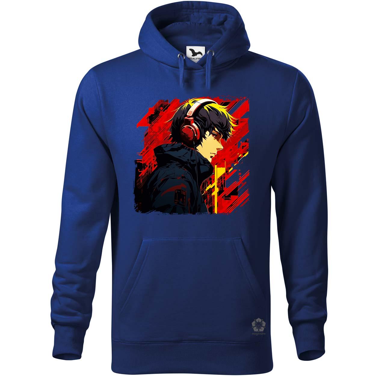 Minimalista Cyberpunk srác v4 egyedi  pulóver 