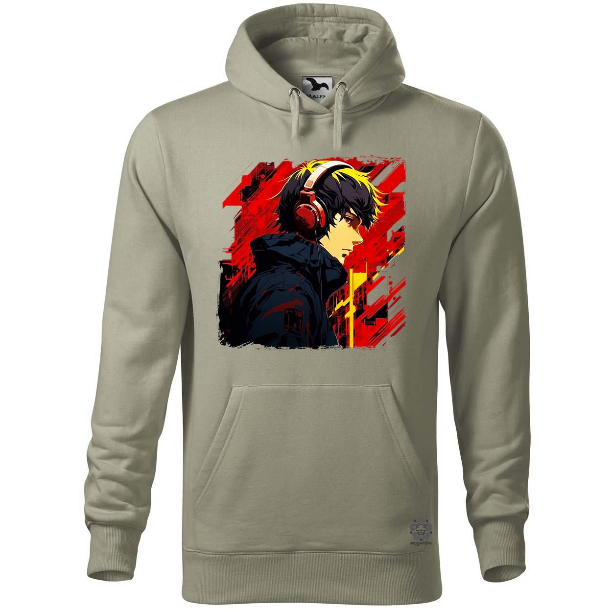 Minimalista Cyberpunk srác v4 egyedi  pulóver 