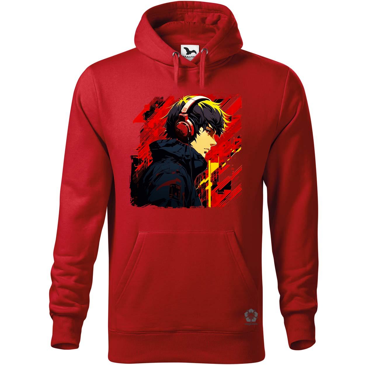 Minimalista Cyberpunk srác v4 egyedi  pulóver 