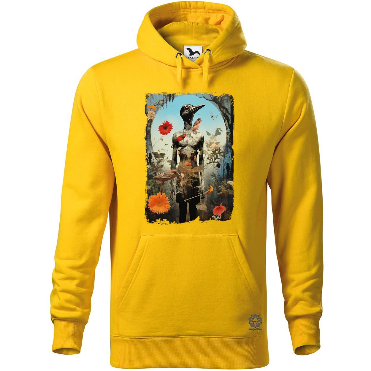 Szürreális embermadár v3 egyedi  pulóver 