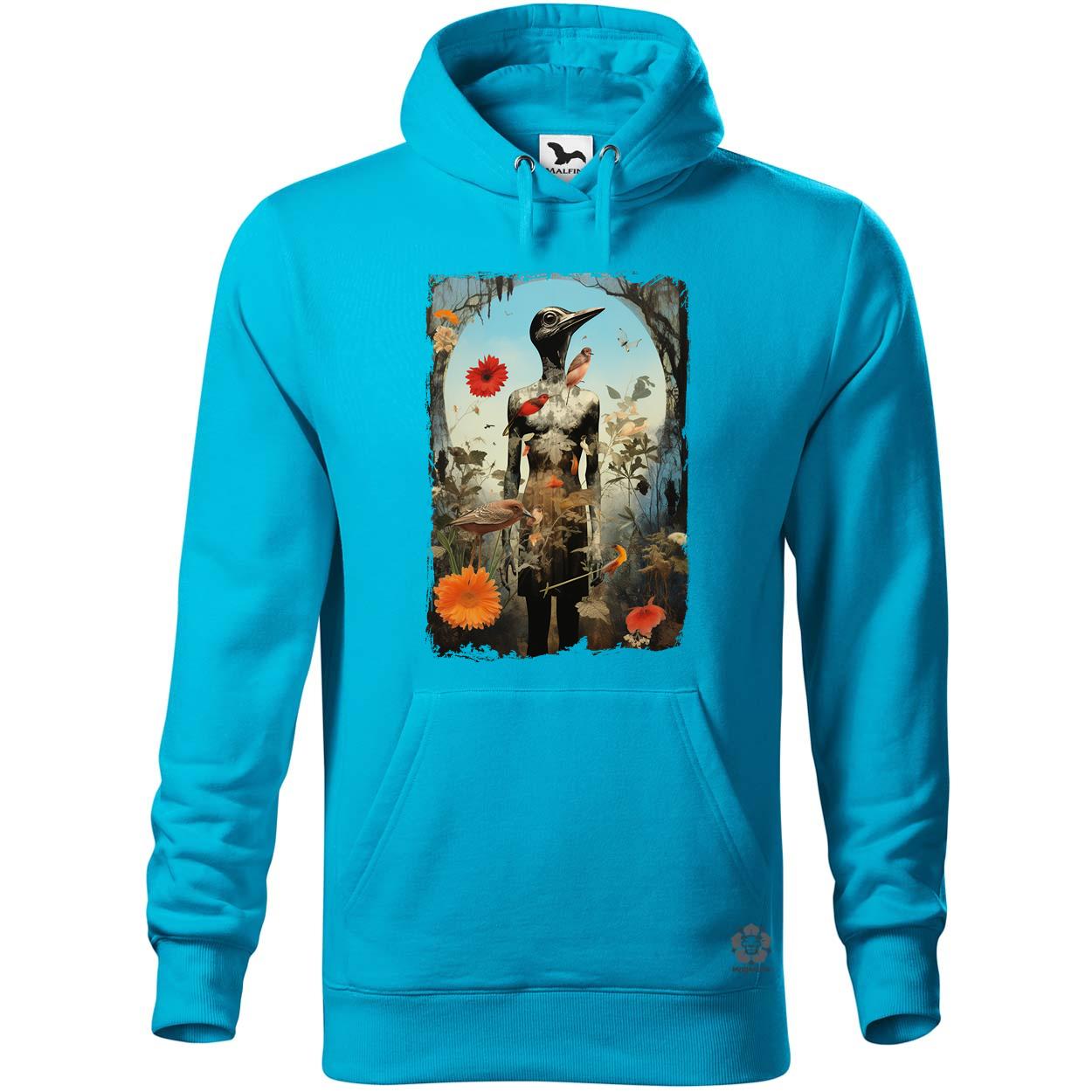 Szürreális embermadár v3 egyedi  pulóver 