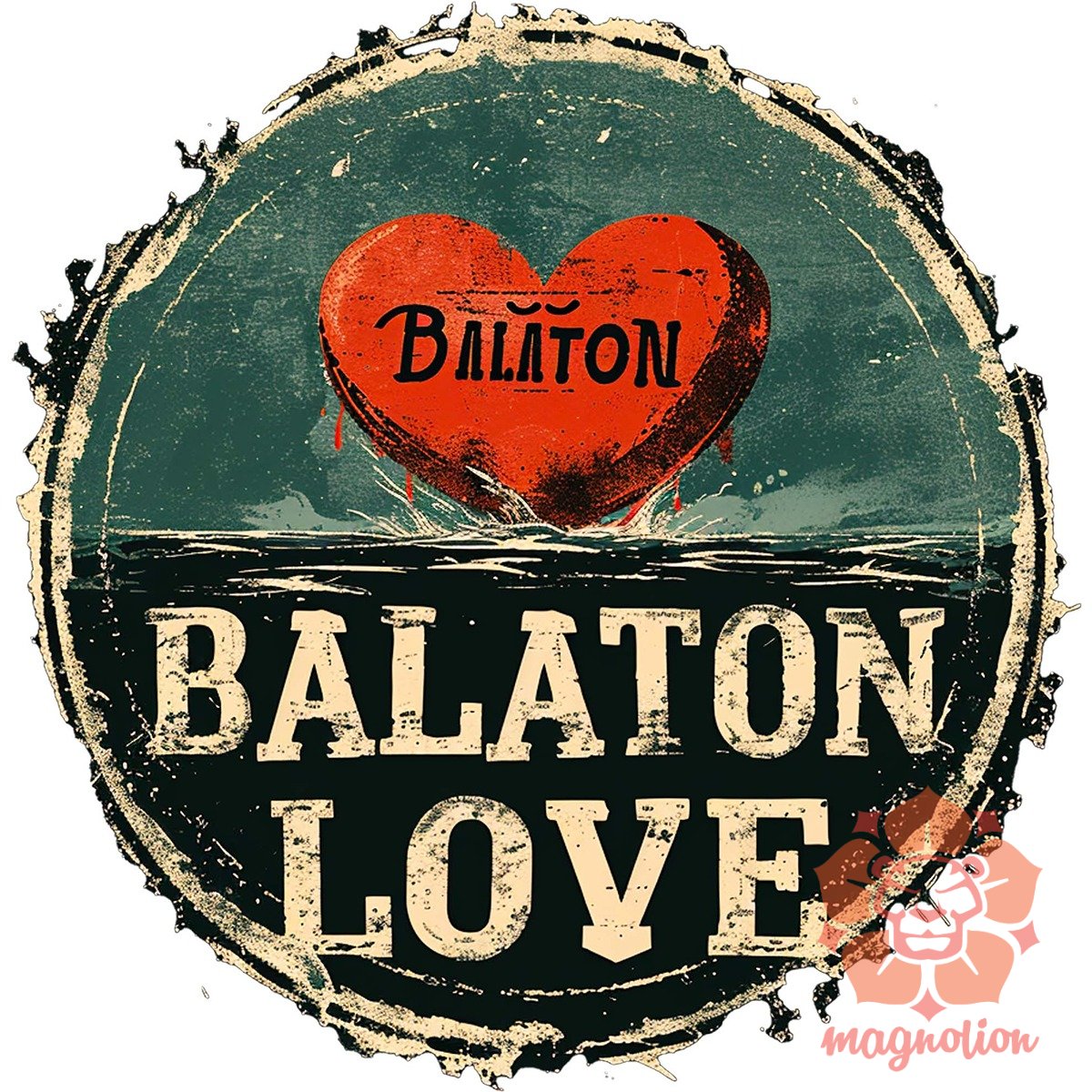 Balaton LOVE v1 egyedi póló 