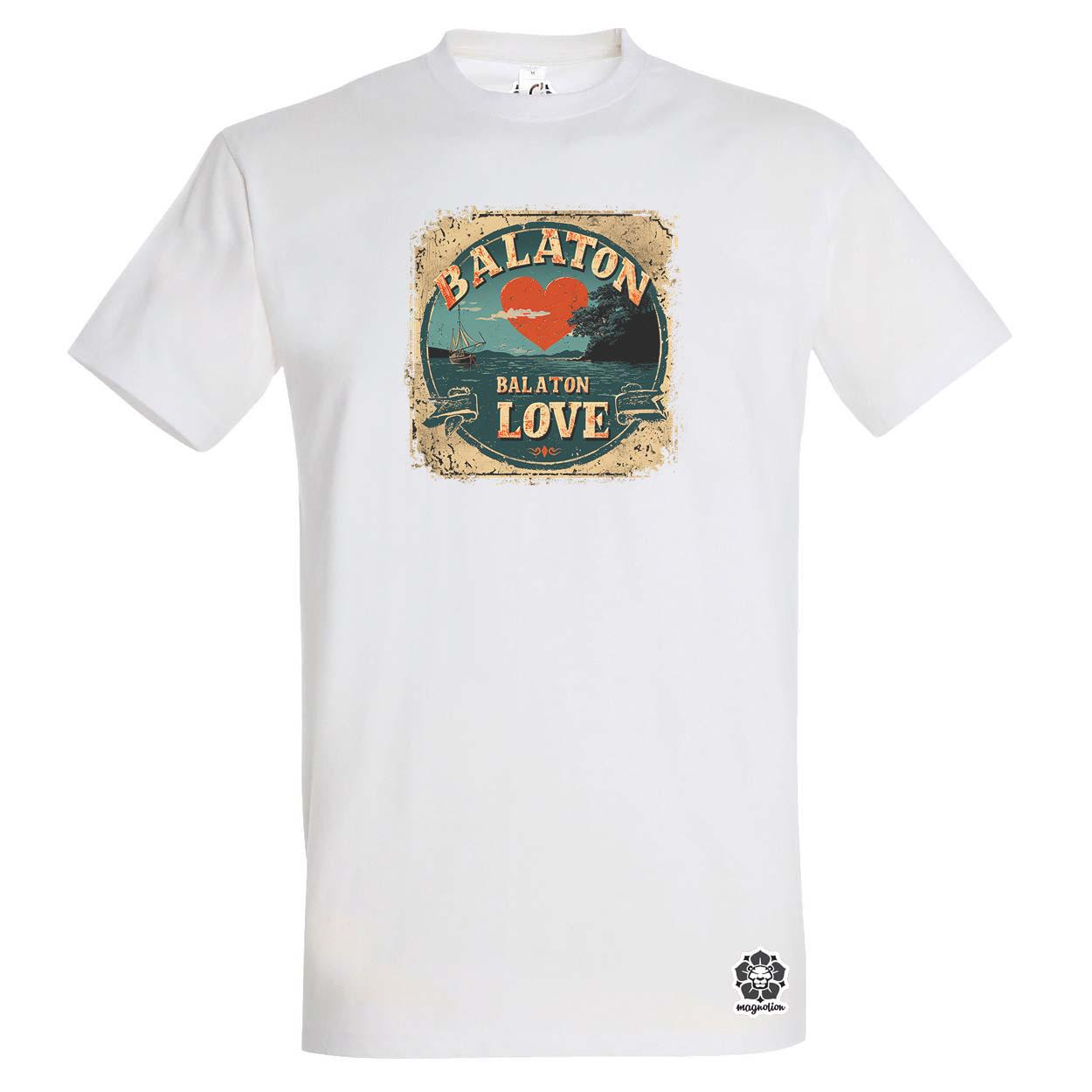 Balaton LOVE v4 egyedi póló 