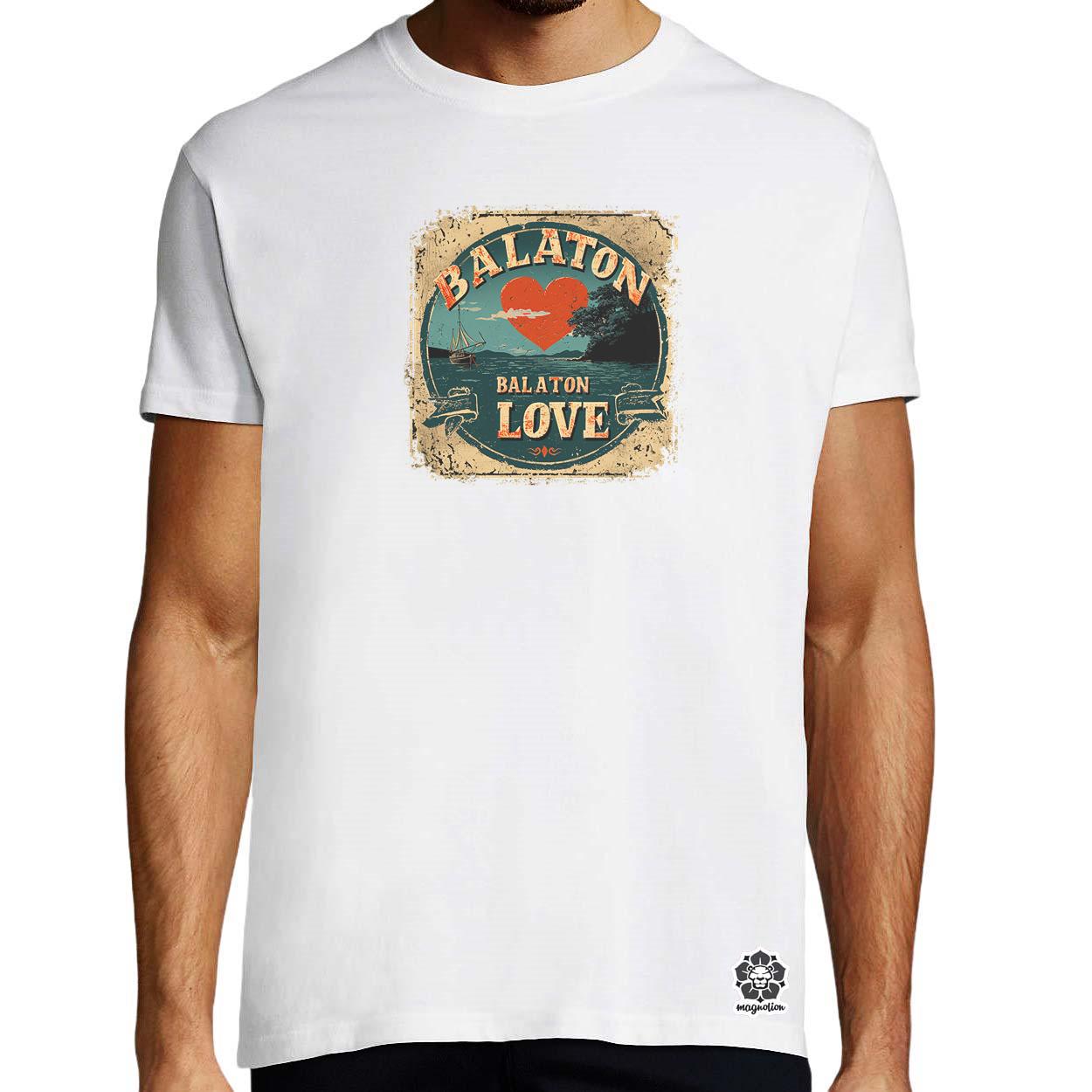 Balaton LOVE v4 egyedi póló 
