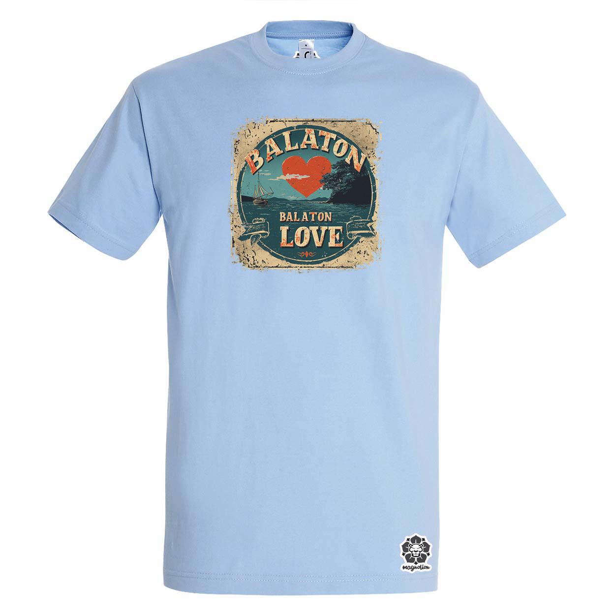 Balaton LOVE v4 egyedi póló 