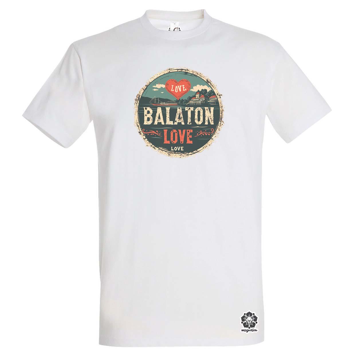 Balaton LOVE v5 egyedi póló 