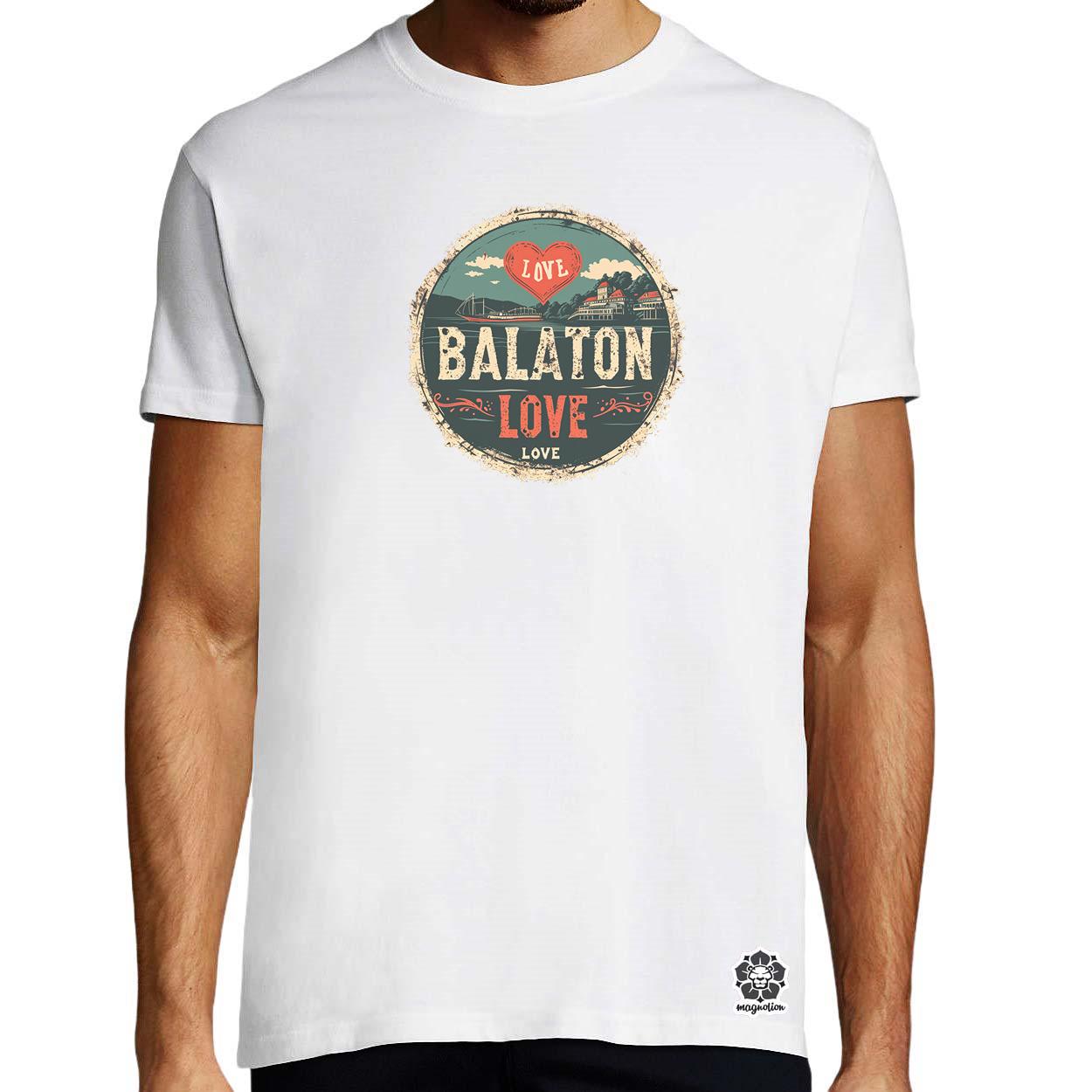 Balaton LOVE v5 egyedi póló 