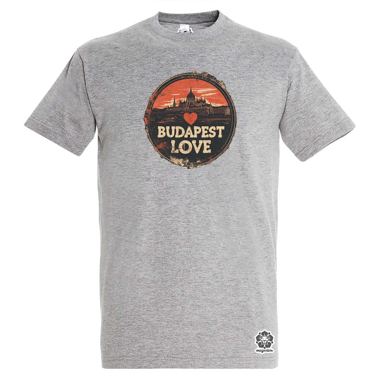 Budapest LOVE v1 egyedi póló 