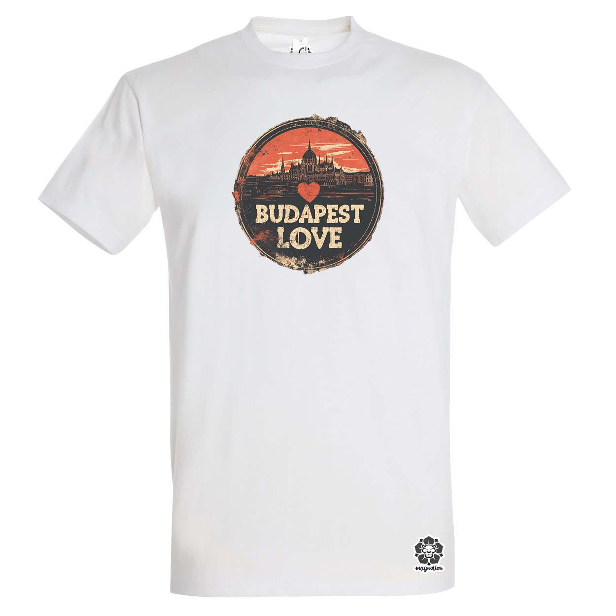 Budapest LOVE v1 egyedi póló 