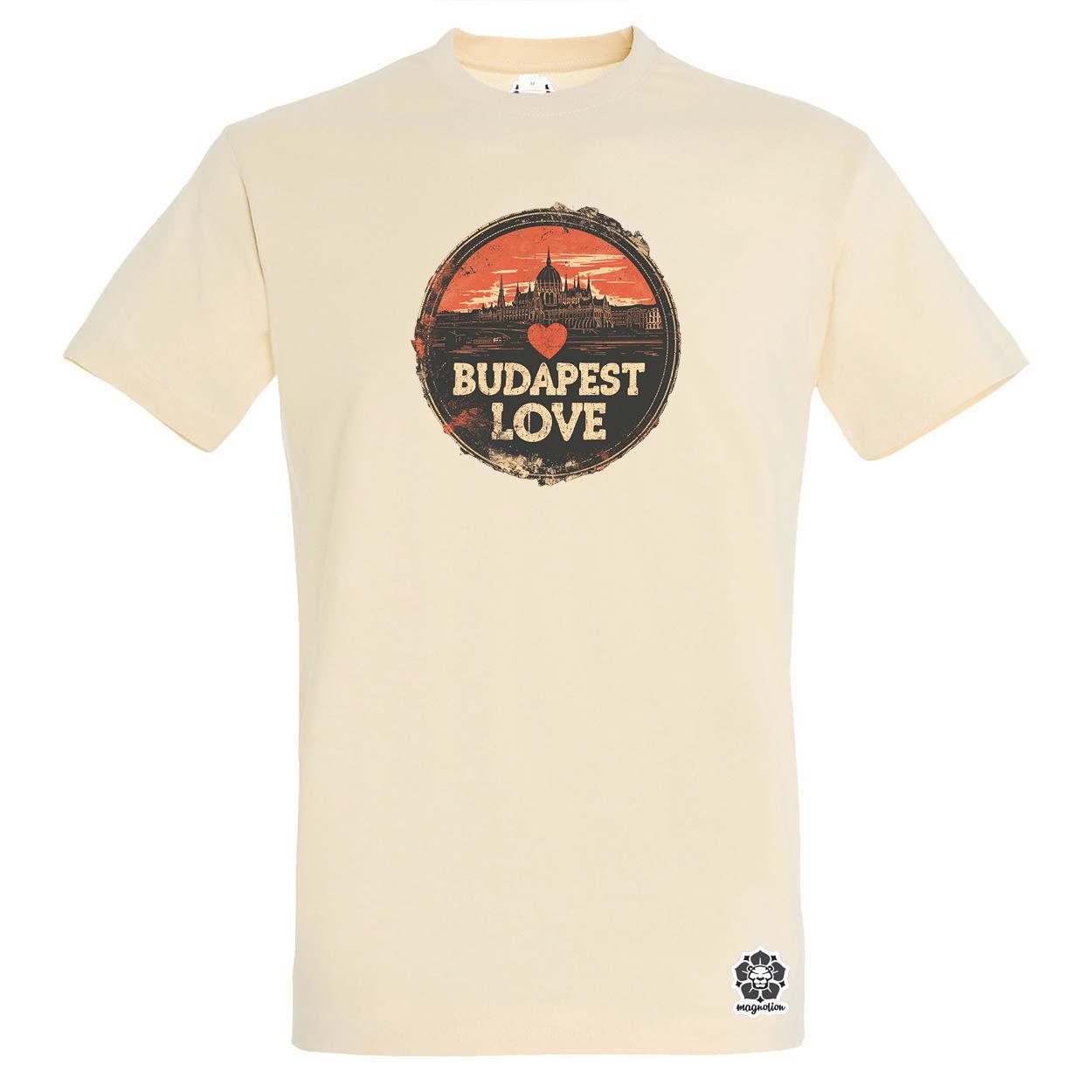Budapest LOVE v1 egyedi póló 