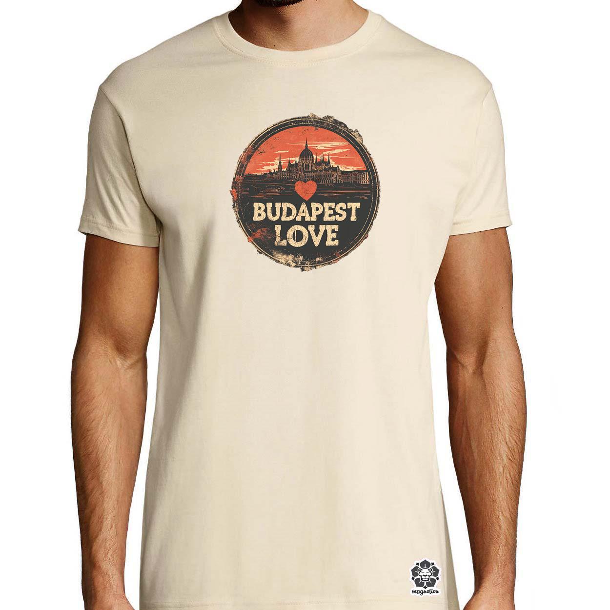 Budapest LOVE v1 egyedi póló 