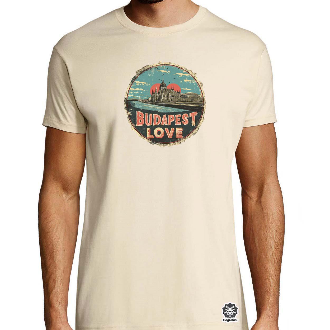Budapest LOVE v2 egyedi póló 