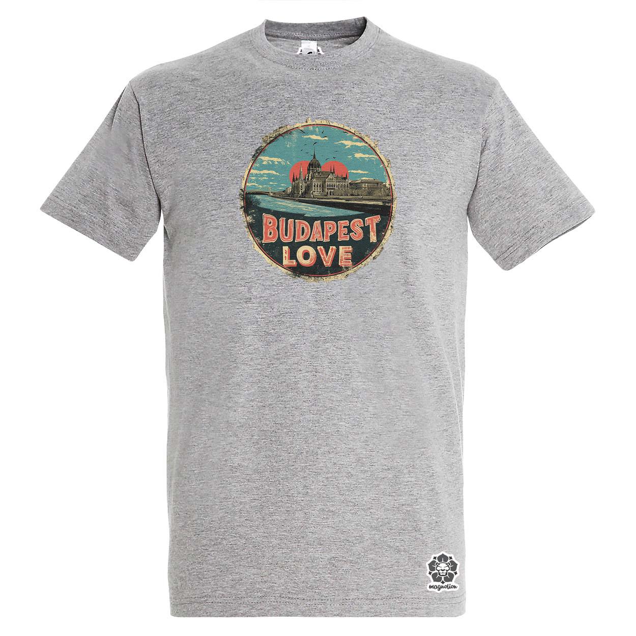 Budapest LOVE v2 egyedi póló 