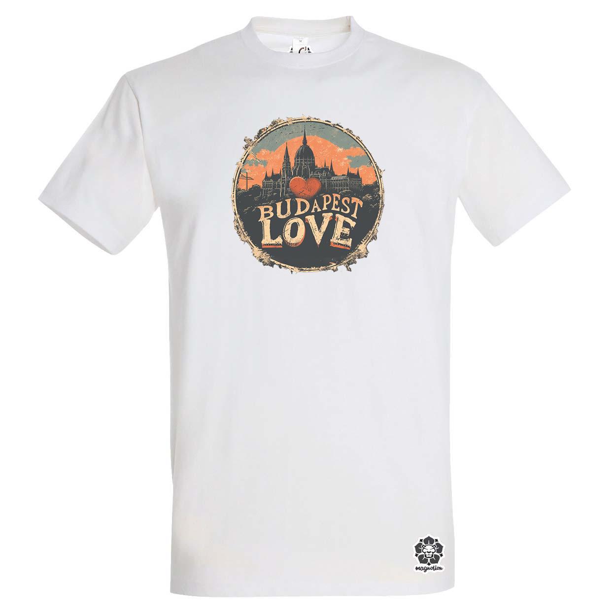 Budapest LOVE v4 egyedi póló 