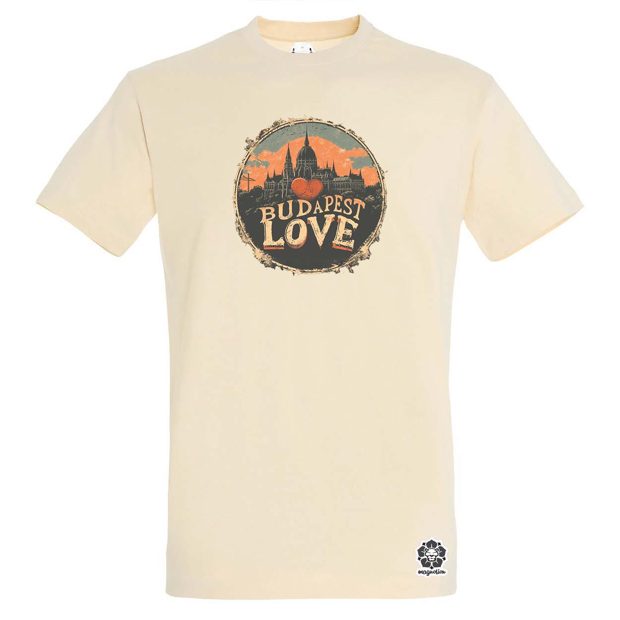 Budapest LOVE v4 egyedi póló 