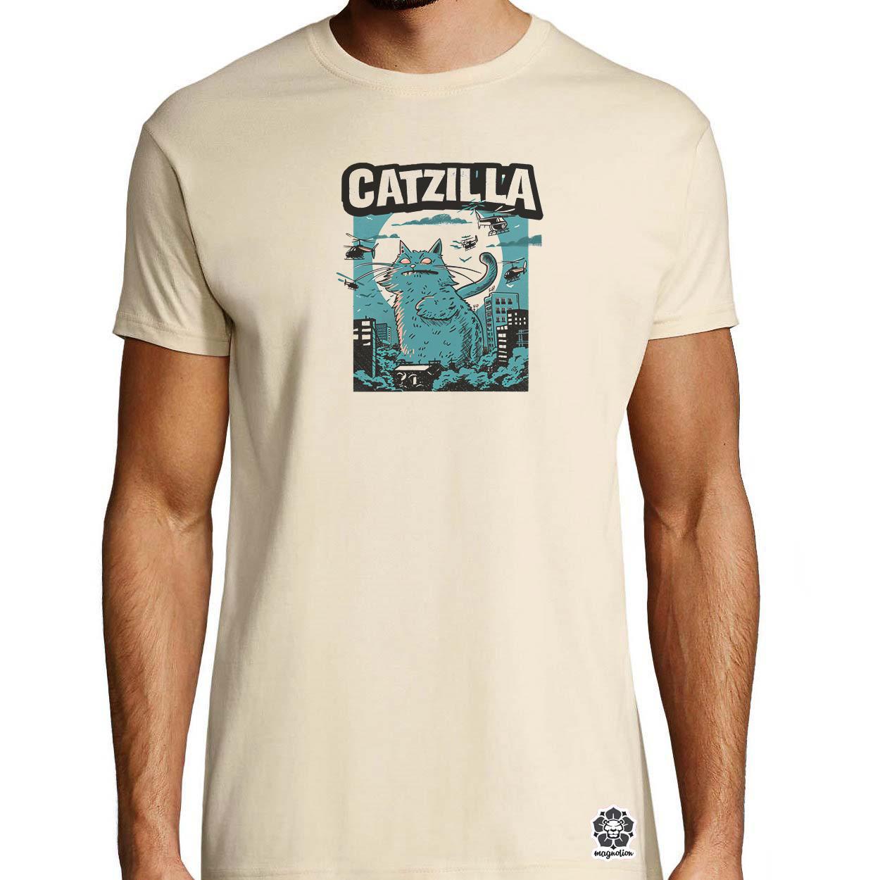 Catzilla v10 egyedi póló 