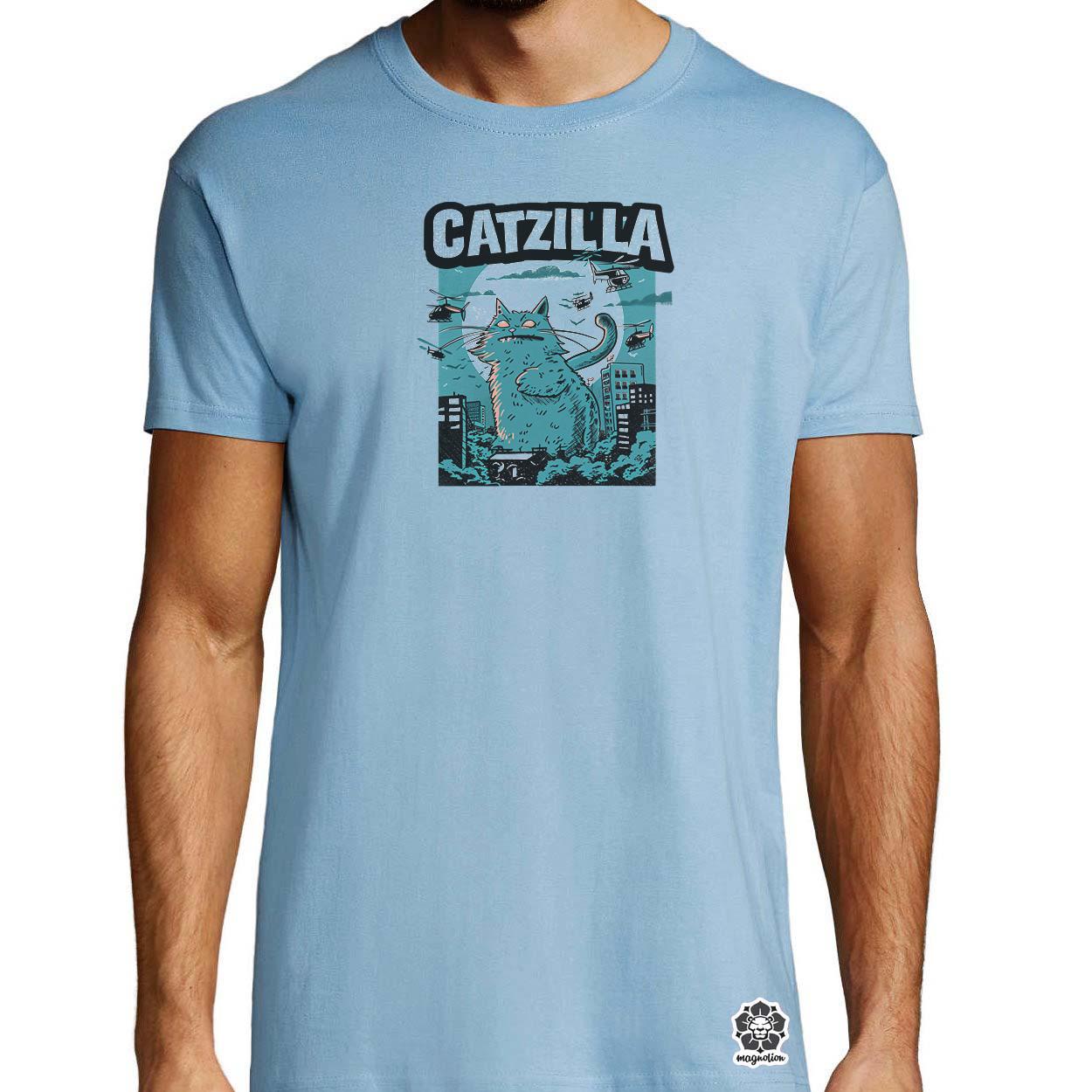Catzilla v10 egyedi póló 