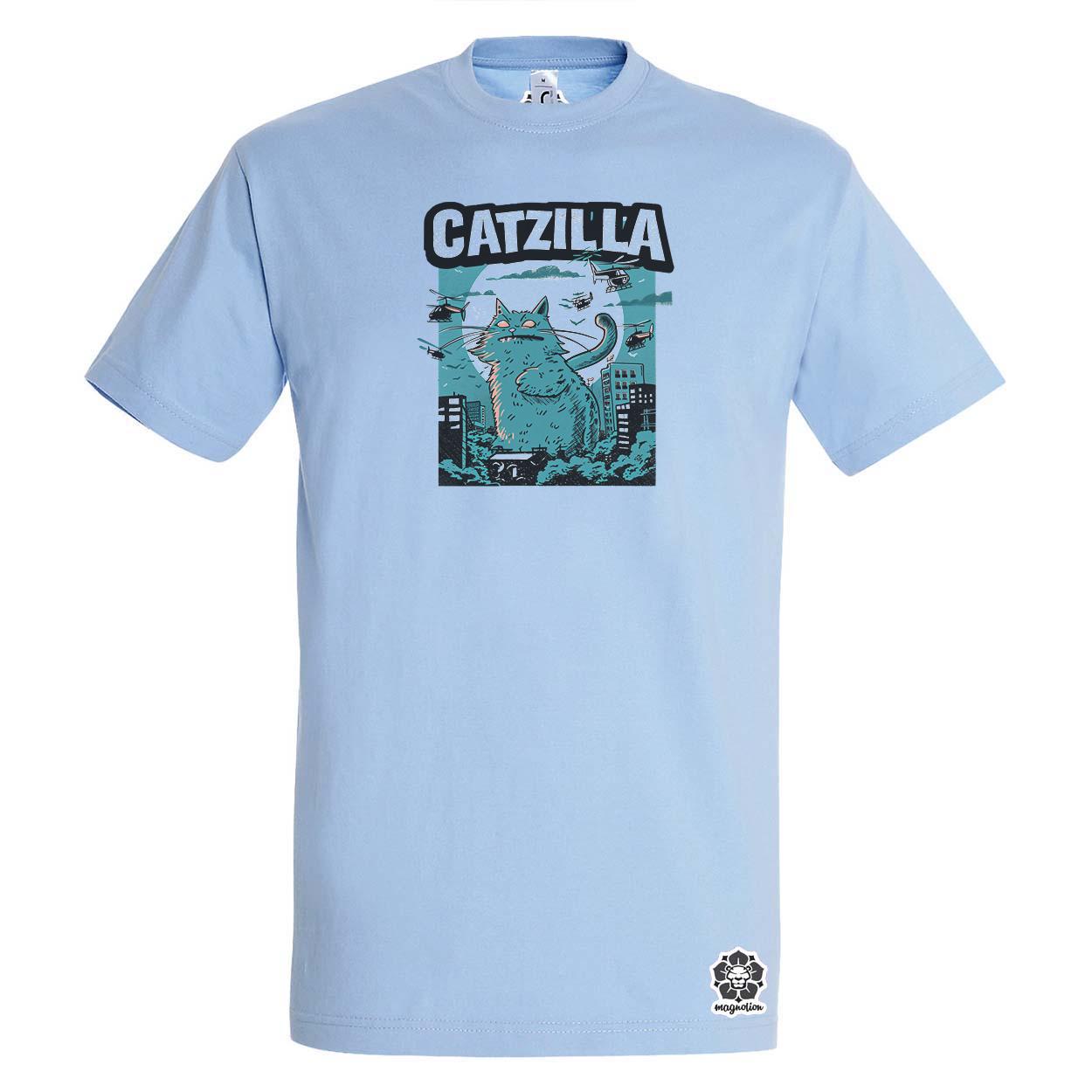Catzilla v10 egyedi póló 
